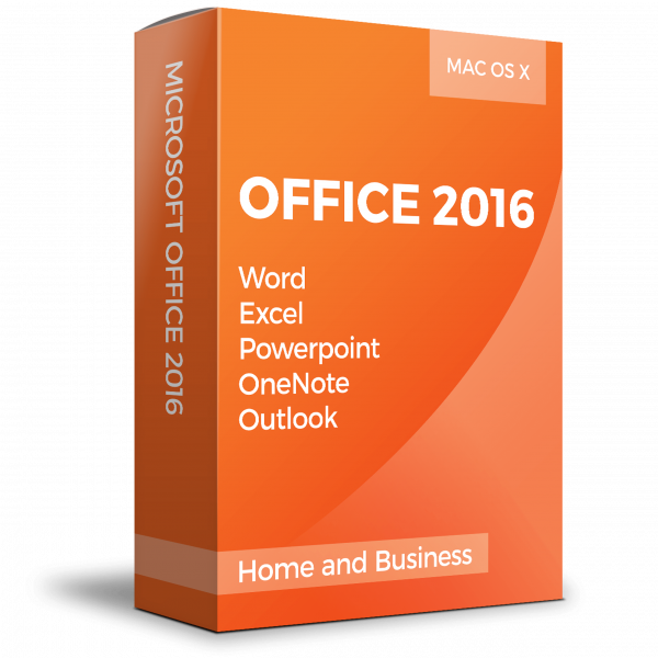 Microsoft Office 2016 Home and Business MAC
